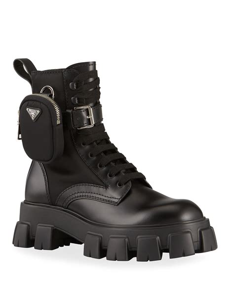 Prada Combat Boot (Men) 